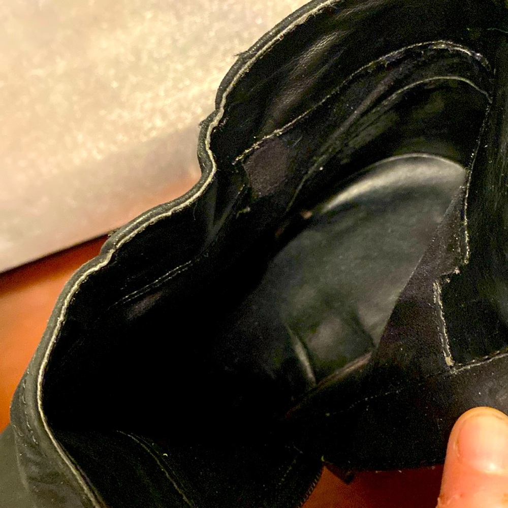 Kelsi Dagger Black Ankle Boots - Picture 9 of 9